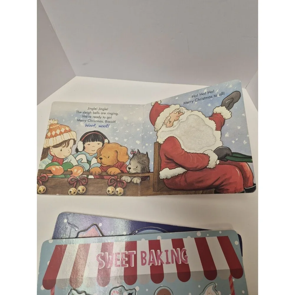 Childrens Christmas Puzzels (Two) Plush Christmas Puppy BOARD BOOK